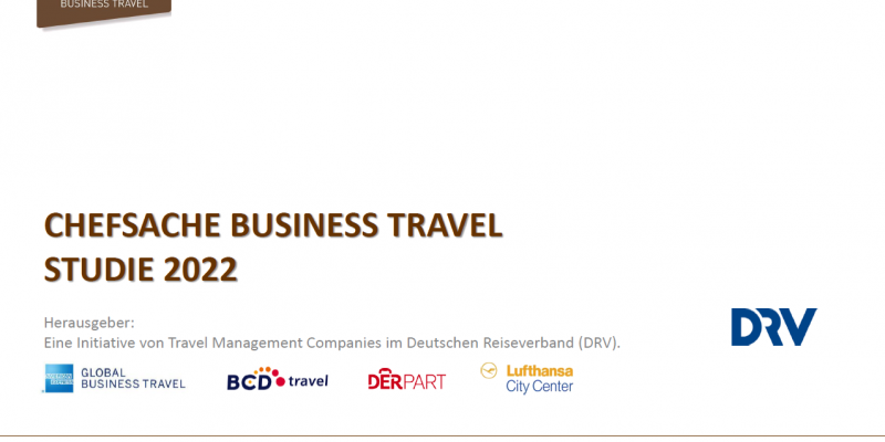 Studie Chefsache Business Travel 2022